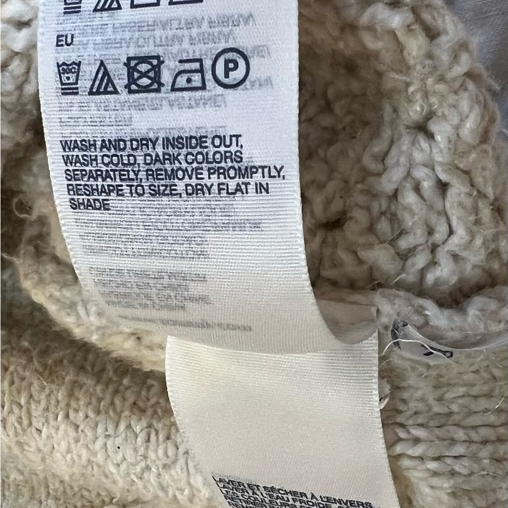 Tommy Hilfiger Cream Turtleneck Sweater - Picture 4 of 6